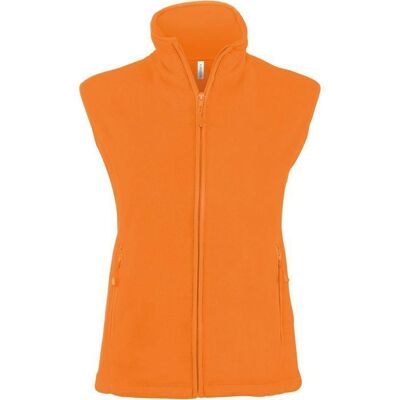 Gilet Microfleece Kariban Mélodie - 3XL - Orange - Gilet - Publicité Gilet Microfleece Kariban Mélodie - 3XL - Orange - Gilet - Publicité