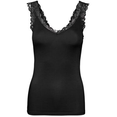Débardeur femme Vero Moda Roma - black - XS Noir - Publicité Débardeur femme Vero Moda Roma - black - XS Noir - Publicité