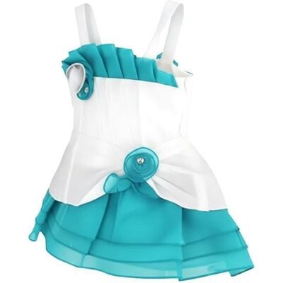 BIJOUTERIE PAPILLON BLEU Robe - Bébé/Fille - Cérémonie - Habillée - Blanc - Turquoise - Saison été - du 3 au 24 Mois Bleu - Publicité BIJOUTERIE PAPILLON BLEU Robe - Bébé/Fille - Cérémonie - Habillée - Blanc - Turquoise - Saison été - du 3 au 24 Mois Bleu - Publicité