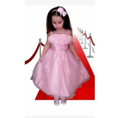 BIJOUTERIE PAPILLON BLEU Robe - Enfant - Cérémonie - Jupon inclus - Rose - Jupe - Pailletée - Taille du 2 au 12 ans Rose - Publicité BIJOUTERIE PAPILLON BLEU Robe - Enfant - Cérémonie - Jupon inclus - Rose - Jupe - Pailletée - Taille du 2 au 12 ans Rose - Publicité
