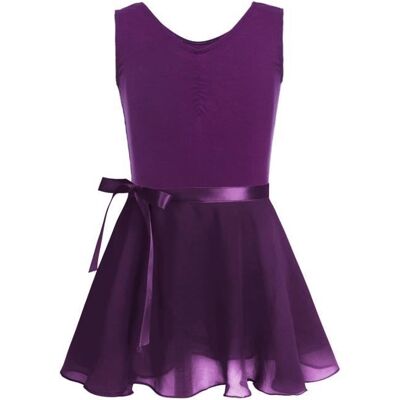 YONGHS-FR Enfant Fille Justaucorps Danse Classique sans Manches Leotard Ballet Bodysuit Dancewear 3-14 Ans Violet Violet - Publicité YONGHS-FR Enfant Fille Justaucorps Danse Classique sans Manches Leotard Ballet Bodysuit Dancewear 3-14 Ans Violet Violet - Publicité