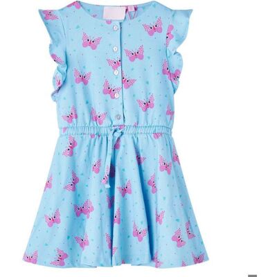 Robe chemise bébé fille - vidaXL - Bleu - Pratique - Durable - Tendance Bleu - Publicité Robe chemise bébé fille - vidaXL - Bleu - Pratique - Durable - Tendance Bleu - Publicité