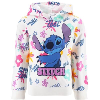 Sweat à capuche - DISNEY - Lilo et Stitch - 3-8 ans - 60% coton/40% polyester - Fille multicolore - Publicité Sweat à capuche - DISNEY - Lilo et Stitch - 3-8 ans - 60% coton/40% polyester - Fille multicolore - Publicité