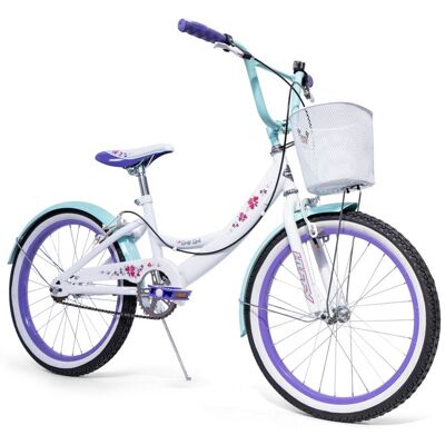 Velo Filles Huffy Girly Girl 20 classique style velo pour enfants 6-9 ans Blanc - Publicité Velo Filles Huffy Girly Girl 20 classique style velo pour enfants 6-9 ans Blanc - Publicité