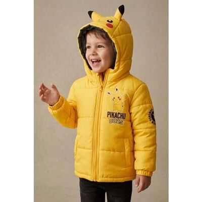 Pokemon Blouson Jaune garçon Pokémon - Licence officielle Jaune - Publicité Pokemon Blouson Jaune garçon Pokémon - Licence officielle Jaune - Publicité