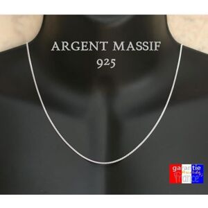 ASCALIDO chaine homme argent 925 rhodié pour pendentif 60cm maille gourmette epaisse taille moyenne 1.8mm contre le noiricissement. Pochett - Publicité ASCALIDO chaine homme argent 925 rhodié pour pendentif 60cm maille gourmette epaisse taille moyenne 1.8mm contre le noiricissement. Pochett - Publicité