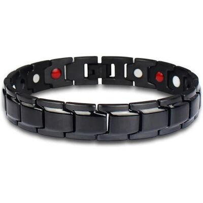 Zense - Gourmette pour homme acier titane noir ZB0323 - Publicité Zense - Gourmette pour homme acier titane noir ZB0323 - Publicité