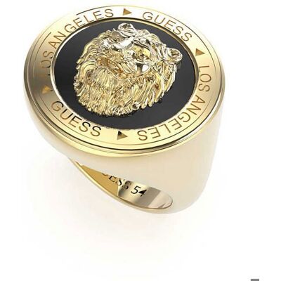 Bague - Acier Or - Guess - JUMR01315JWYGBK64 - Publicité Bague - Acier Or - Guess - JUMR01315JWYGBK64 - Publicité