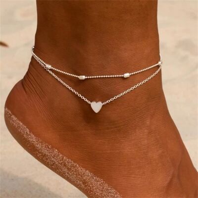 WASDK Bracelets de cheville EN cristal pour femmes couleur or et argent style Boho bijoux pour le pied~148ENS148- CR21733774 - Publicité WASDK Bracelets de cheville EN cristal pour femmes couleur or et argent style Boho bijoux pour le pied~148ENS148- CR21733774 - Publicité