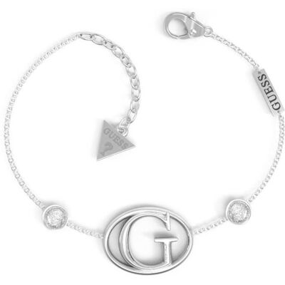 Bracelet - GUESS - Keep Me Close - Argent - Femme - 16-21 cm - Publicité Bracelet - GUESS - Keep Me Close - Argent - Femme - 16-21 cm - Publicité