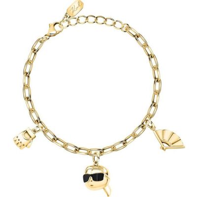 BRACELET KARL LAGERFELD CHARMS - KLAYD13 - Publicité BRACELET KARL LAGERFELD CHARMS - KLAYD13 - Publicité