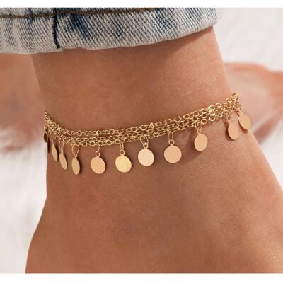 Boho Bracelets de Cheville Argent Paillettes Cheville Bracelets Couches Gland Pied Bijoux pour Femmes et Filles. Publicité Boho Bracelets de Cheville Argent Paillettes Cheville Bracelets Couches Gland Pied Bijoux pour Femmes et Filles. Publicité