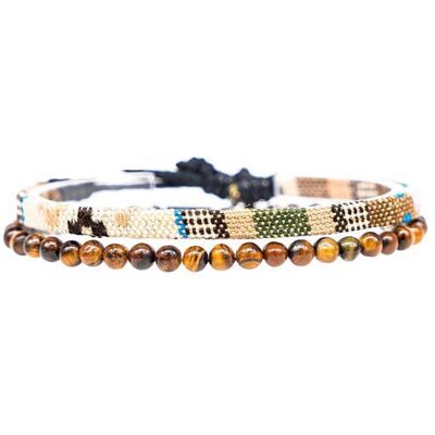 MADE BY NAMI Bijoux de Surfeur Faits Main - Bracelets en Style Hippie Boho-Chic 100 % Coton Écologique Imperméables et Ajustables (Unisexe) - Publicité MADE BY NAMI Bijoux de Surfeur Faits Main - Bracelets en Style Hippie Boho-Chic 100 % Coton Écologique Imperméables et Ajustables (Unisexe) - Publicité