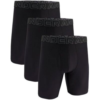 Under Armour Caleçon Homme - Paquet de 3UA PERFORMANCE TECH - SOLID 9 IN 3PK Noir - Publicité Under Armour Caleçon Homme - Paquet de 3UA PERFORMANCE TECH - SOLID 9 IN 3PK Noir - Publicité