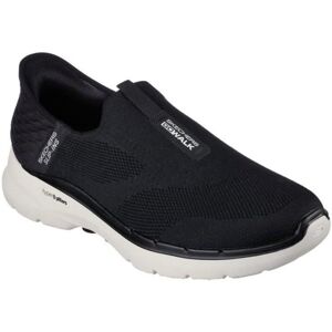 Sneakers Homme - SKECHERS - GO WALK 6 - EASY ON BLK - Noir - A élastique - Textile - Plat Noir - Publicité Sneakers Homme - SKECHERS - GO WALK 6 - EASY ON BLK - Noir - A élastique - Textile - Plat Noir - Publicité