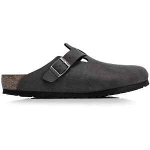 Birkenstock Sabots Noirs Pour Hommes Gris - Publicité Birkenstock Sabots Noirs Pour Hommes Gris - Publicité