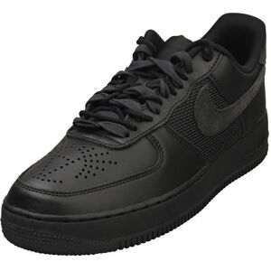 Baskets - Nike - AIR FORCE 1 LOW SP - Homme - Noir - Cuir - Lacets Noir - Publicité Baskets - Nike - AIR FORCE 1 LOW SP - Homme - Noir - Cuir - Lacets Noir - Publicité