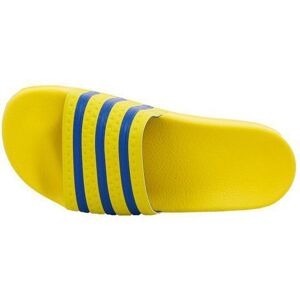 Sandale adidas Originals Adilette Jaune - Publicité Sandale adidas Originals Adilette Jaune - Publicité