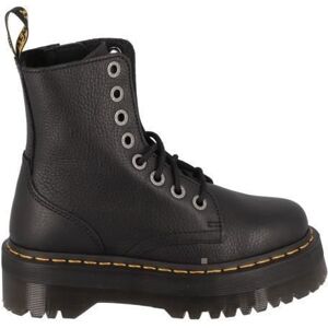 DOC MARTENS Boots Montantes Jadon - Marque - Noir - Cuir - Lacets - Plateau Noir - Publicité DOC MARTENS Boots Montantes Jadon - Marque - Noir - Cuir - Lacets - Plateau Noir - Publicité
