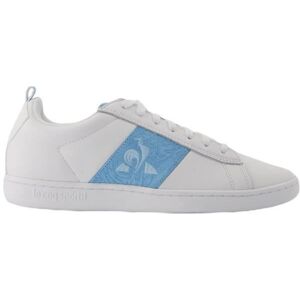 Chaussures Femme LE COQ SPORTIF 2310131 Blanc - Dessus Textile - Talon Plat - Lacets Blanc - Publicité Chaussures Femme LE COQ SPORTIF 2310131 Blanc - Dessus Textile - Talon Plat - Lacets Blanc - Publicité