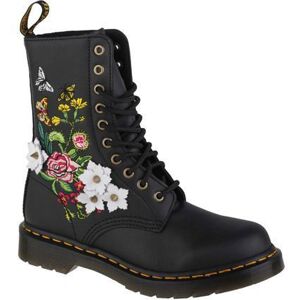 bovver Femme - Noir - Dr. Martens 1490 Floral Noir - Publicité bovver Femme - Noir - Dr. Martens 1490 Floral Noir - Publicité