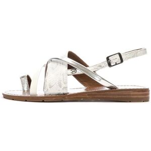 Sandales Blanc/Argent Femme Chattawak SAM Blanc - Publicité Sandales Blanc/Argent Femme Chattawak SAM Blanc - Publicité