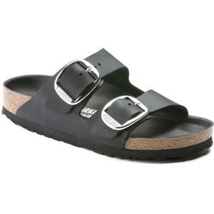 Sandales femme Birkenstock Arizona Big Buckle Natural Leather Oiled Etroit - black - 35 Noir - Publicité Sandales femme Birkenstock Arizona Big Buckle Natural Leather Oiled Etroit - black - 35 Noir - Publicité