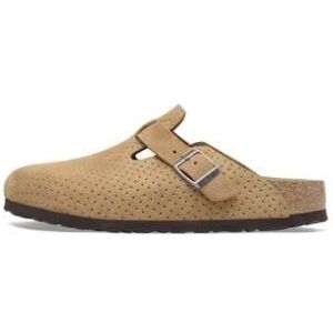 Sandale BIRKENSTOCK BOSTON VL Dotted - Femme - Gris - Tige en cuir velours gaufré Beige - Publicité Sandale BIRKENSTOCK BOSTON VL Dotted - Femme - Gris - Tige en cuir velours gaufré Beige - Publicité