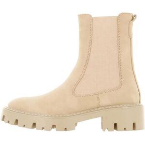 Bottines Femme - Only Shoes - Onlbetty-1 - Nubuck Synthétique - Couleur Beige - Talon Plat Beige - Publicité Bottines Femme - Only Shoes - Onlbetty-1 - Nubuck Synthétique - Couleur Beige - Talon Plat Beige - Publicité