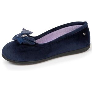 Isotoner Chaussons souples ultra confortables et légèrs confort technologie everywear bleu marine femme Bleu - Publicité Isotoner Chaussons souples ultra confortables et légèrs confort technologie everywear bleu marine femme Bleu - Publicité