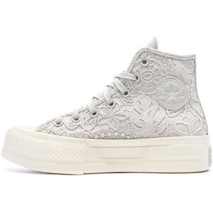 Baskets Grises Dentelle Femme Converse Chuck Taylor All Star Lift Gris - Publicité Baskets Grises Dentelle Femme Converse Chuck Taylor All Star Lift Gris - Publicité