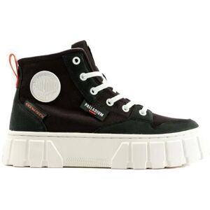 Bottines femme Palladium Pallatower Hi - Noir - Textile - Pointure 37 Noir - Publicité Bottines femme Palladium Pallatower Hi - Noir - Textile - Pointure 37 Noir - Publicité