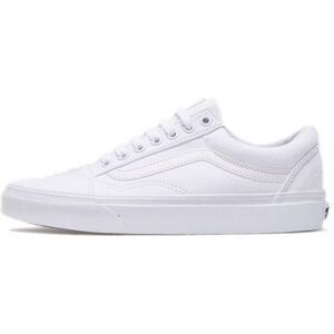 Basket Vans Old Skool - Blanc - Lacets - Homme/Femme Blanc - Publicité Basket Vans Old Skool - Blanc - Lacets - Homme/Femme Blanc - Publicité