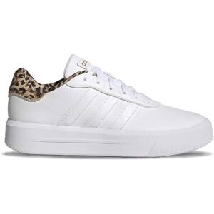 Chaussures Femme Adidas Court Platform W - Blanc - Synthétique - Lacets Blanc - Publicité Chaussures Femme Adidas Court Platform W - Blanc - Synthétique - Lacets Blanc - Publicité