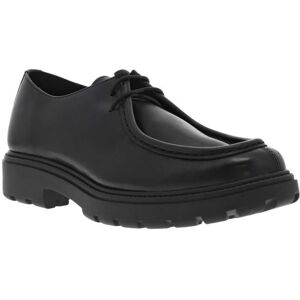 Geox Derbies en cuir noir pour adulte avec talon décroché et semelle Spherica® brevetée Noir - Publicité Geox Derbies en cuir noir pour adulte avec talon décroché et semelle Spherica® brevetée Noir - Publicité