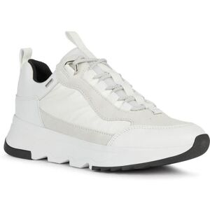 Geox Femme D Falena B Abx C Sneakers- White-Off White Blanc - Publicité Geox Femme D Falena B Abx C Sneakers- White-Off White Blanc - Publicité