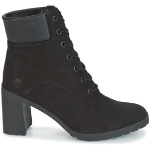 Bottes Timberland Allington 6in Lace - Femme - Noir - Talon 8cm - Cuir Noir - Publicité Bottes Timberland Allington 6in Lace - Femme - Noir - Talon 8cm - Cuir Noir - Publicité
