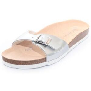 519 Sandales plates Femme Pepe Jeans Ref 56628 Argente Blanc - Publicité 519 Sandales plates Femme Pepe Jeans Ref 56628 Argente Blanc - Publicité