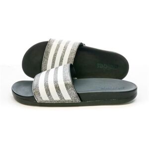 Claquettes Noire/Argent Adidas Adilette Comfort FY8836 Noir - Publicité Claquettes Noire/Argent Adidas Adilette Comfort FY8836 Noir - Publicité