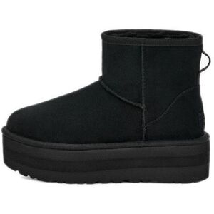 ZZZ BELT Botte femme UGG CLASSIC MINI PLATFORM - Noir - Daim-Nubuck - Lacets - Plate-forme 2 Noir - Publicité ZZZ BELT Botte femme UGG CLASSIC MINI PLATFORM - Noir - Daim-Nubuck - Lacets - Plate-forme 2 Noir - Publicité