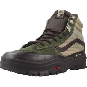 Chaussure Vans Modèle Mte Sk8-hi Gore-tex In - Coleur Vert Vert - Publicité Chaussure Vans Modèle Mte Sk8-hi Gore-tex In - Coleur Vert Vert - Publicité