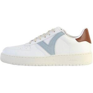 Basket Femme - VICTORIA - 1258202 - Cuir - Lacets - Bleu Bleu - Publicité Basket Femme - VICTORIA - 1258202 - Cuir - Lacets - Bleu Bleu - Publicité