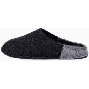 Pantoufles dhiver pour femmes - Nuvola - Bicolore - Anthracite - Semelle amovible - Garniture anti-dérapante Blanc - Publicité Pantoufles dhiver pour femmes - Nuvola - Bicolore - Anthracite - Semelle amovible - Garniture anti-dérapante Blanc - Publicité