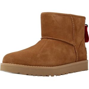 Bottine femme Ugg 115403 - Marron - Fermeture à pression - Tige en textile Marron - Publicité Bottine femme Ugg 115403 - Marron - Fermeture à pression - Tige en textile Marron - Publicité