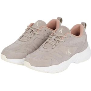 Baskets Calvin Klein Retro Tennis Low MG Femmes Blanc - Publicité Baskets Calvin Klein Retro Tennis Low MG Femmes Blanc - Publicité