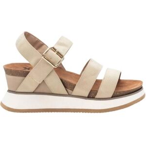 XTI - Sandales à plateforme - beige - Beige - 36 - Chaussures Femme Beige - Publicité XTI - Sandales à plateforme - beige - Beige - 36 - Chaussures Femme Beige - Publicité