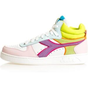 Sneakers femme Diadora Magic B - DIADORA - Blanc - Cuir - Adulte - Plat - Lacets Blanc - Publicité Sneakers femme Diadora Magic B - DIADORA - Blanc - Cuir - Adulte - Plat - Lacets Blanc - Publicité