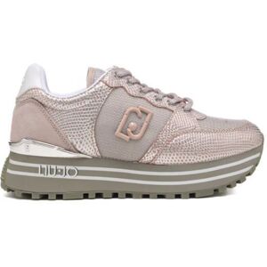 Liu Jo Maxi Wonder 57 Khaki - Baskets - Publicité Liu Jo Maxi Wonder 57 Khaki - Baskets - Publicité