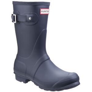 Hunter Original Short Bottes En Caoutchouc Bleu Marine Pour Femme Bleu - Publicité Hunter Original Short Bottes En Caoutchouc Bleu Marine Pour Femme Bleu - Publicité