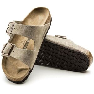 Sandales - Birkenstock - Arizona - Marron - Cuir - Plat Marron - Publicité Sandales - Birkenstock - Arizona - Marron - Cuir - Plat Marron - Publicité